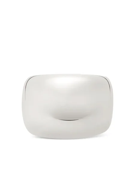 Inel Courreges argintiu