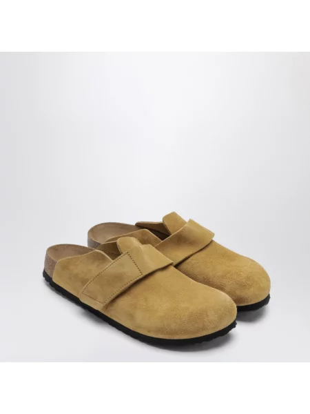 Klapki Birkenstock brązowe