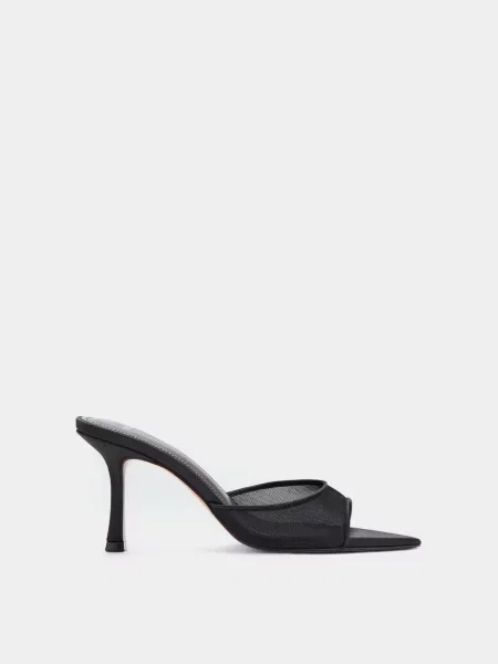 Мюли Mango черные