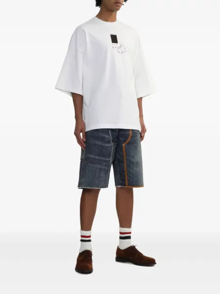 Tricou Doublet cu imagine alb