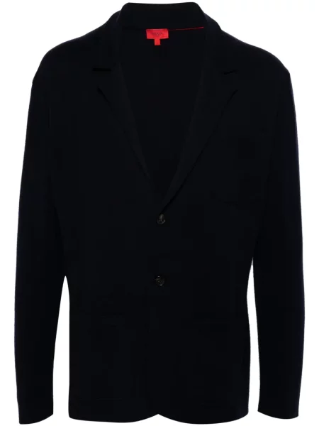 Pletený kardigan Isaia modrý