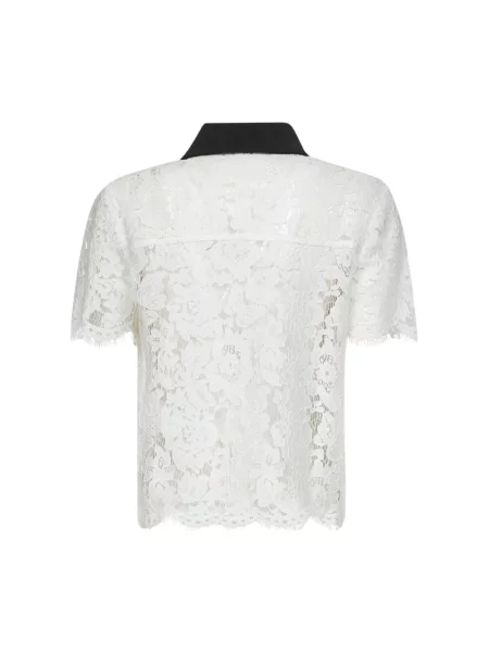 Koszula Self-portrait koronkowa biała