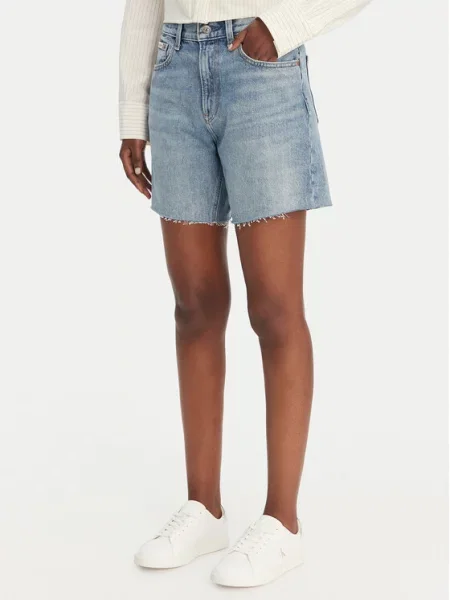 Calvin Klein Jeans Jeans kratke hlače modra