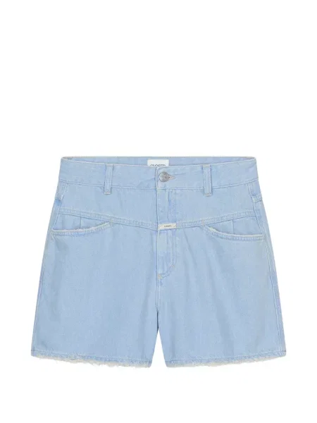 Pantaloni scurți din denim Closed albastru