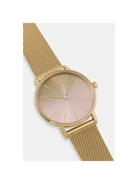 Armani Exchange zegarek Lola żółty