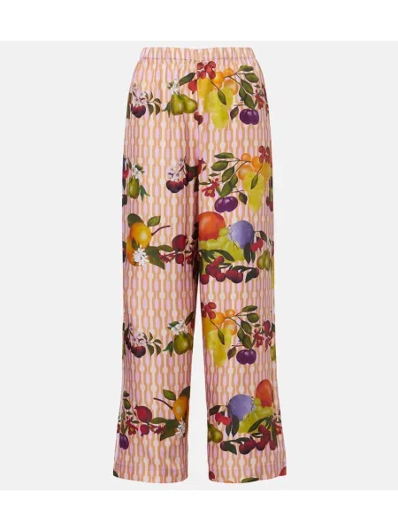 Pantaloni Eres de mătase