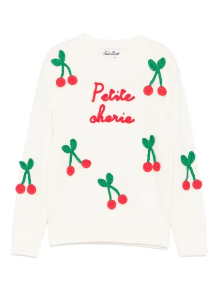 Sweter dziecięcy Mc2 Saint Barth biały