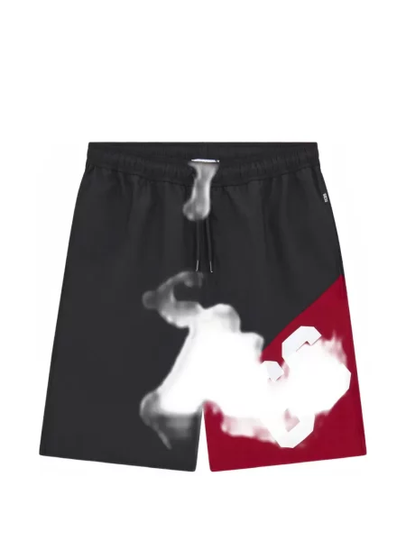Slip de baie Gcds cu imagine negru