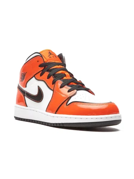 Sneakersy dziecięce Jordan Air Jordan 1 pomarańczowe