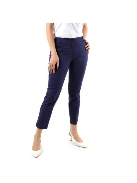 Pantaloni Emme Marella albastru