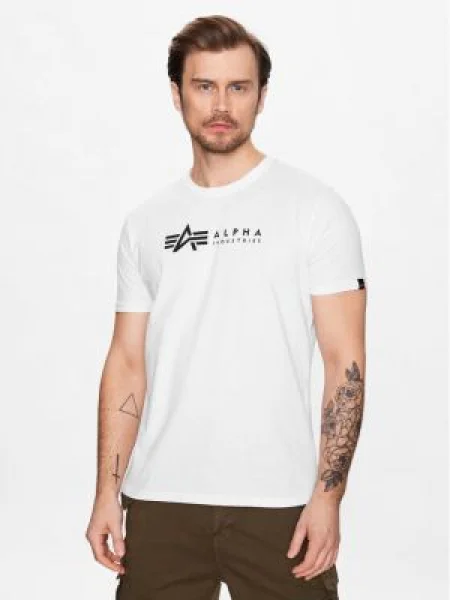Alpha Industries 2 póló készlet Alpha Label T 2 Pack Fehér