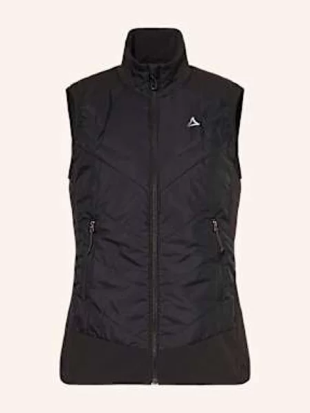 Schöffel Hybrydowa Kamizelka Pikowana Blaueis schwarz czarna