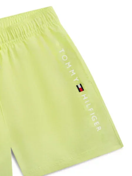 Tommy Hilfiger Plaukimo šortai Original Logo Embroidery Šviesiai geltona