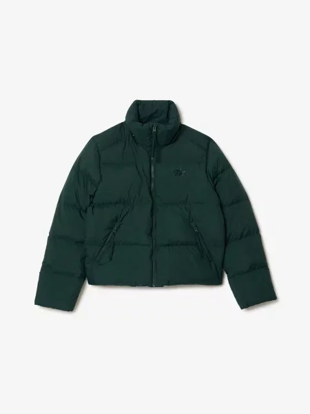 Пуховик Lacoste зелений