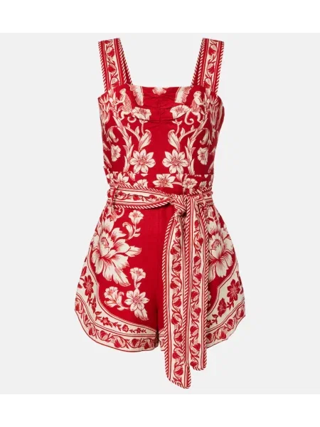 Salopetă Farm Rio de in roșu