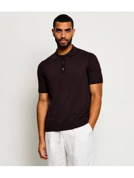 Tricou polo Fred Perry maro