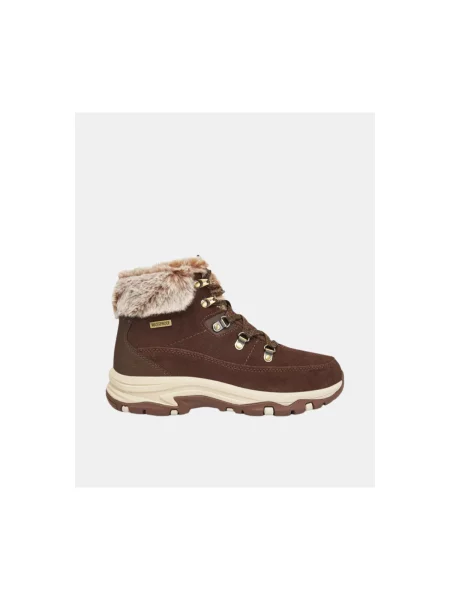 Impermeabil pantofi Skechers maro