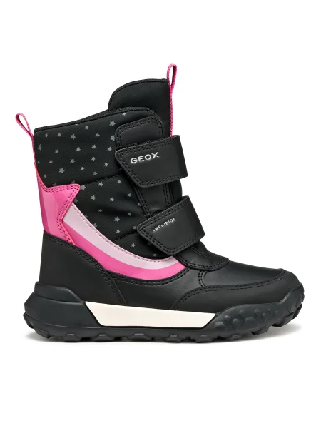 Snehule Geox J Trekkyup B Ab M čierna