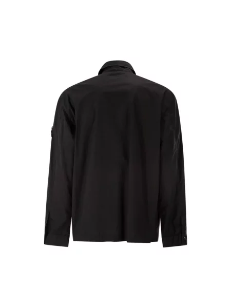 Lekka kurtka Stone Island z kamieniami czarna