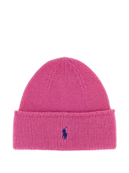 Căciulă Polo Ralph Lauren cu broderie roșu