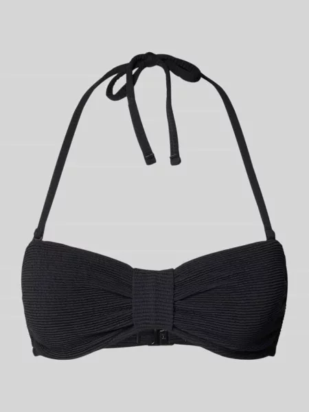 Góra od bikini w formie bandeau ze strukturalnym wzorem Jake*s Casual