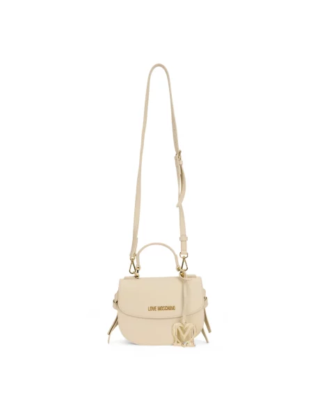 Torebka crossbody Love Moschino beżowa