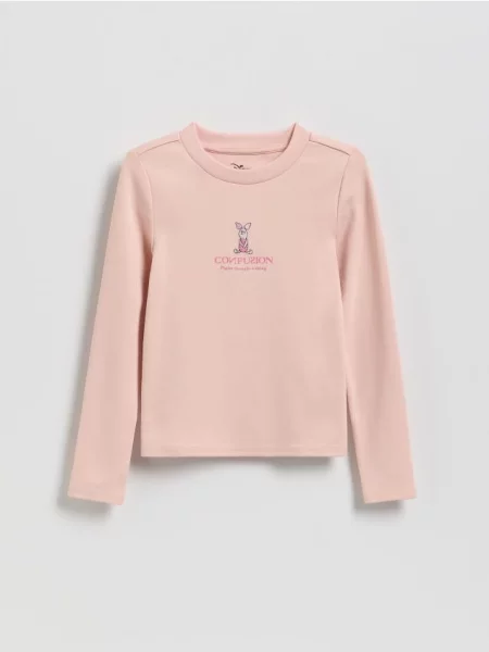 Reserved Tricou Winnie the Pooh cu mânecă lungă nude