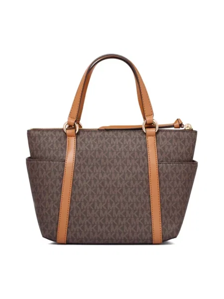 Torebka Michael Kors skórzana brązowa