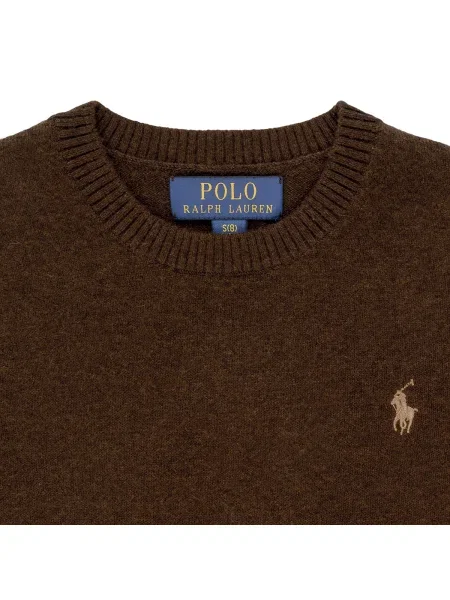 Pulover copii Polo Ralph Lauren maro