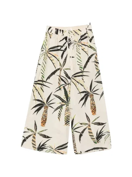 Pantaloni Psophia cu imagine cu cordon