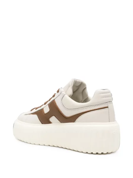 Sneakerși Hogan cu platformă cu autograf