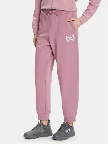 Спортивные штаны Ea7 Emporio Armani розовые