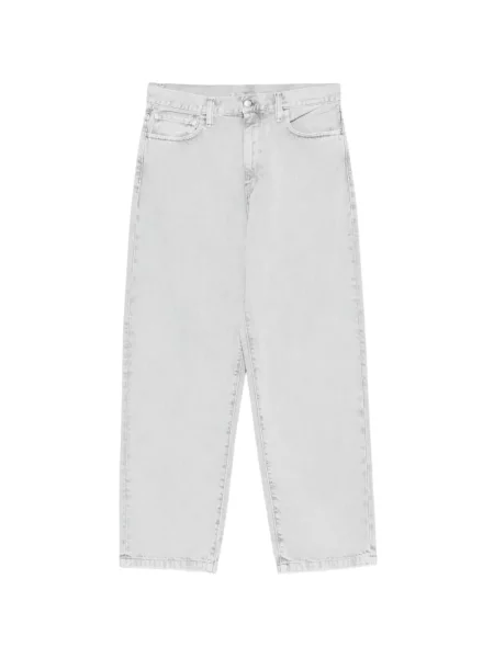 Džínsy Carhartt Wip sivá