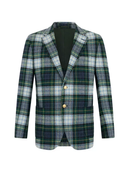 Sacou Brooks Brothers în carouri verde