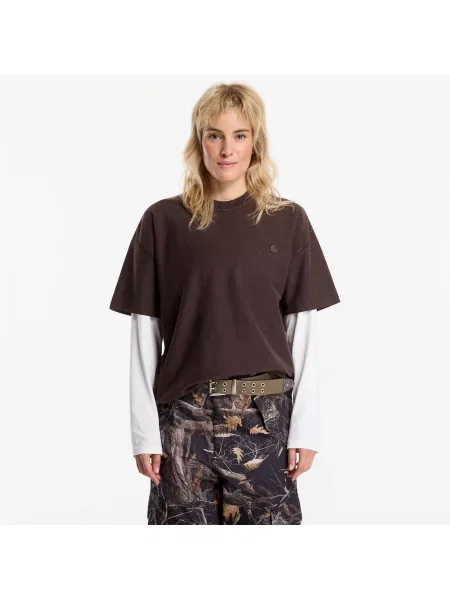 Carhartt WIP Majica Lambert čokolada