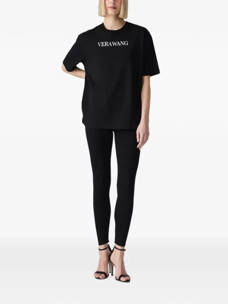 Tricou Vera Wang cu imagine negru