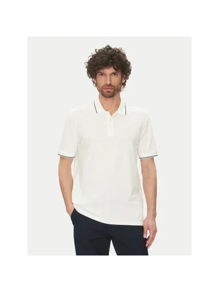 Armani Exchange Pólóing Regular Fit fehér