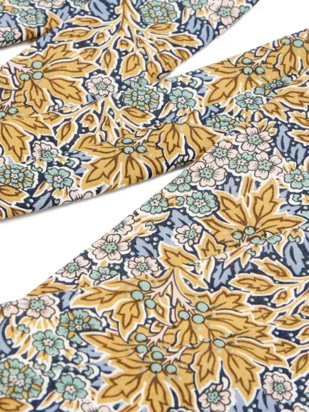 Cravată Paul Smith cu model floral galben