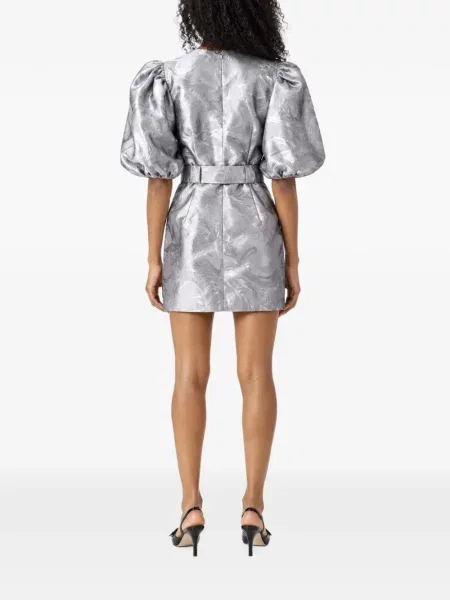 Jacquard mini ruha Ganni
