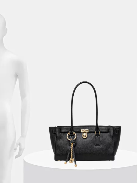 Кожаная сумка Michael Michael Kors черная