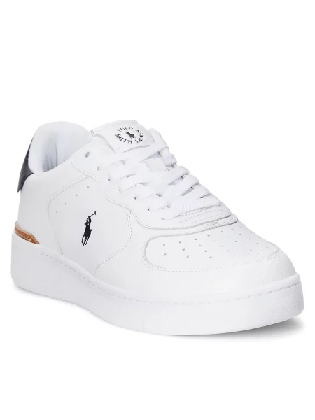 Αθλητικά Polo Ralph Lauren Masters Crt White/Black Pp λευκό