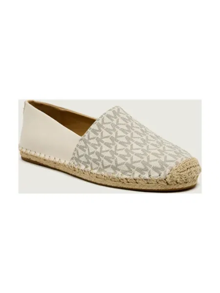 Michael Kors Espadrile KENZIE cu adaos de piele bej