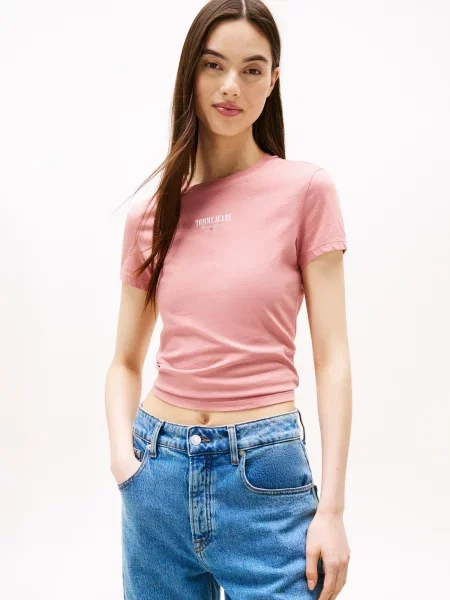 Majica Tommy Jeans roza