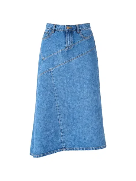 Spódnica Officine Generale niebieska