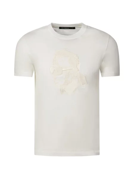 Karl Lagerfeld Tricou / deschis bej