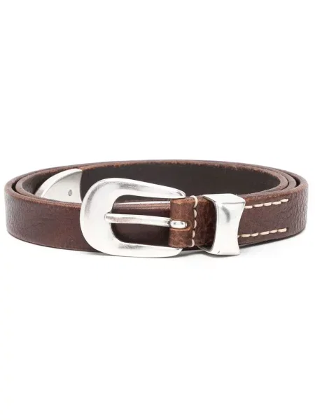 Curea Our Legacy din piele cowboy maro