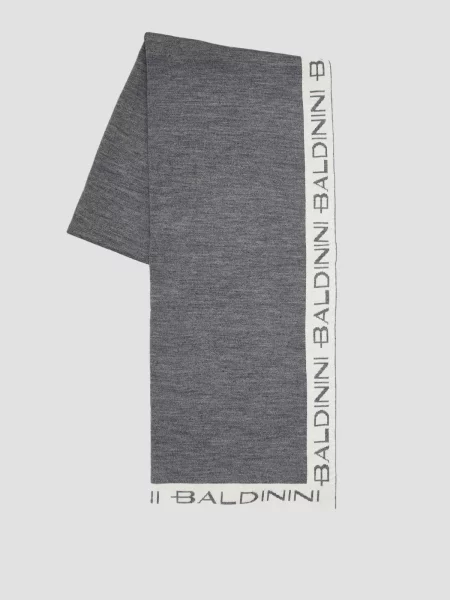 Шарф Baldinini серый