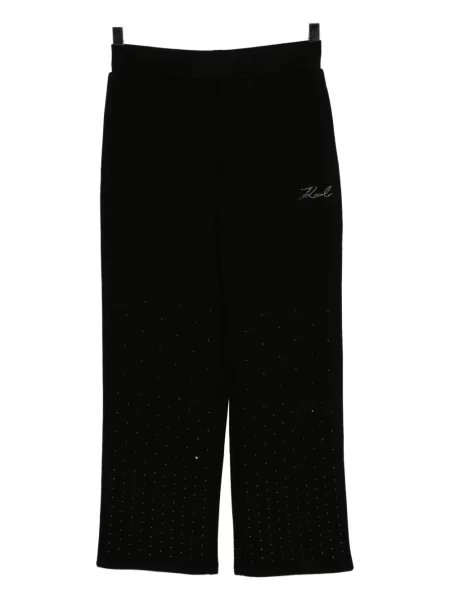 Pantaloni Karl Lagerfeld negru