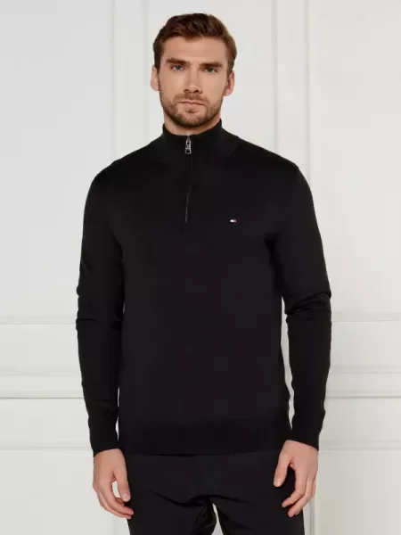 Tommy Hilfiger Pulover negru