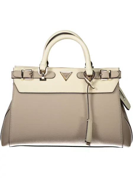 Geantă de mână Guess Jeans bej